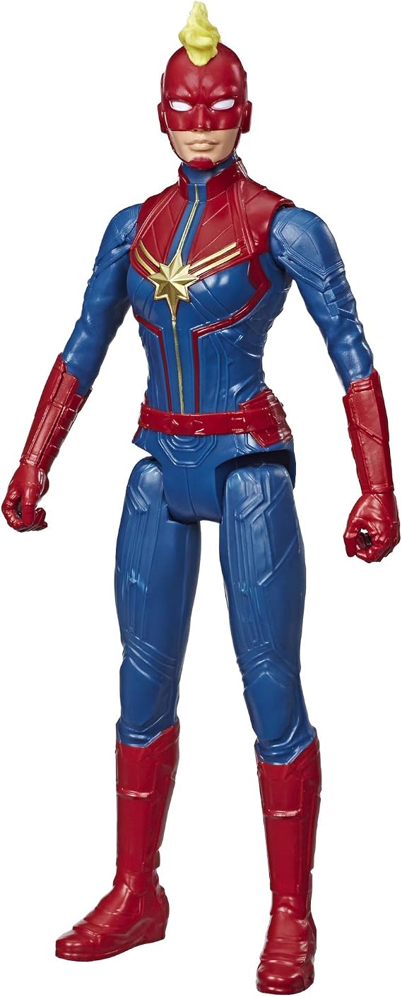 Marvel Avengers Titan Hero Series Blast Gear Captain Marvel Action Figure