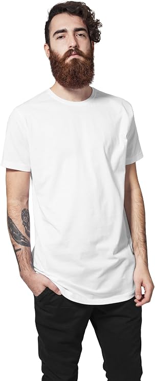Urban Classics Mens Shaped Long Tee