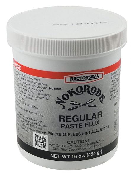 NOKORODE Soldering Flux, Lead Free, 16 oz.