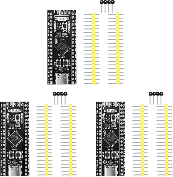 3 x STM32F411 Development Board STM32F411CEU6 STM32F4 Learning Board Support for MicroPython/Programming