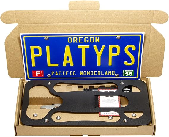CravenSpeed Platypus License Plate Mount Compatible with 4th Gen Mini Cooper & Countryman 2025+ | No Drilling | Installs in Seconds | Made of Stainless Steel & Aluminum | Made in USA