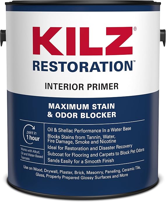 KILZ Restoration Primer, Interior, 1 Gallon