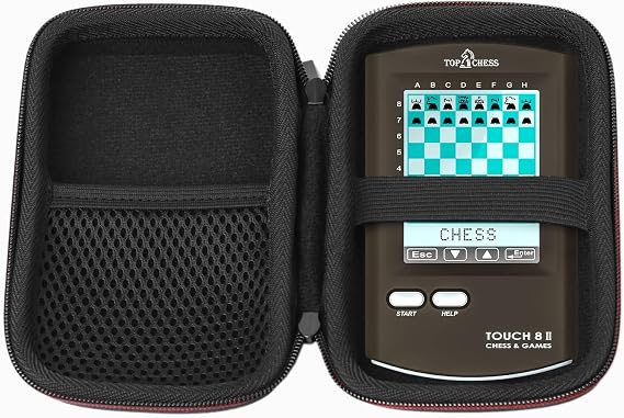 ハードトラベルポータブルケース Top 1 Chess Touch電子チェス戦略ゲーム コンピューター キッズ チェススキルに対応 ケースのみ