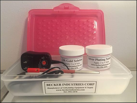 2 in 1 Gold Silver Plating kit, Universal Gold Plating kit