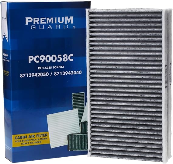 PG Cabin Air Filter PC90058C | Fits 2023-2025 Subaru Solterra, 2023-2025 Lexus RZ450e, 2024-2025 RZ300e