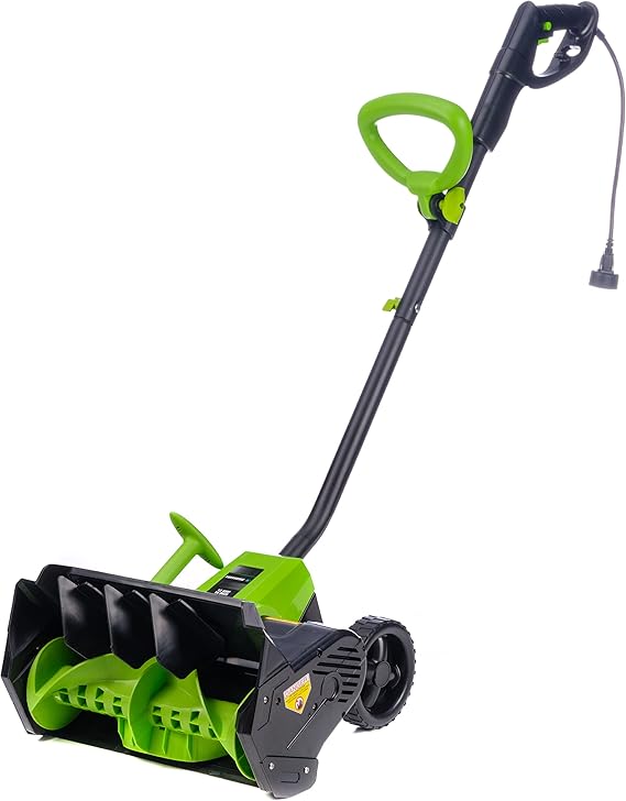 Earthwise SN70016 12-Amp Corded Snow Shovel, 16" Width