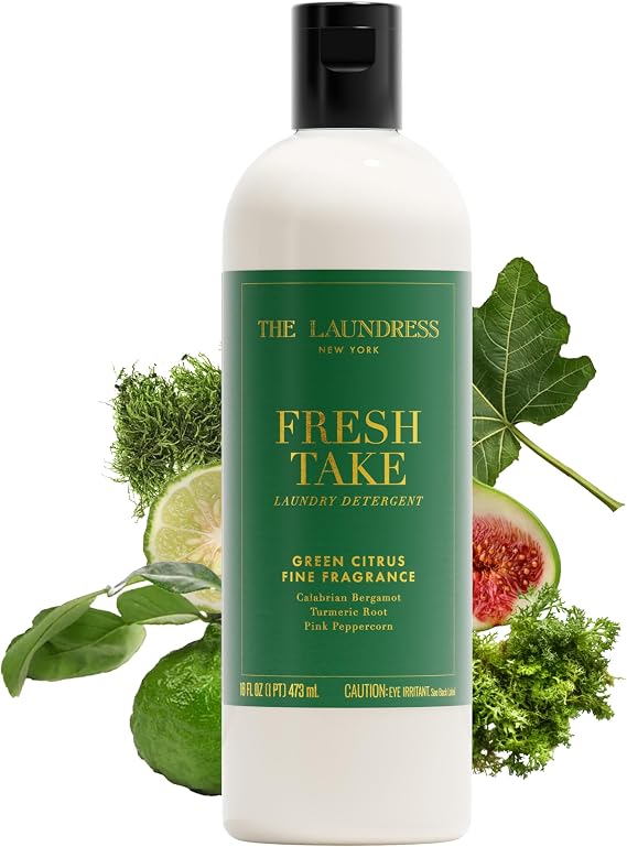 The Laundress Fresh Take Luxury Laundry Detergent, Green Citrus, 15 Loads
