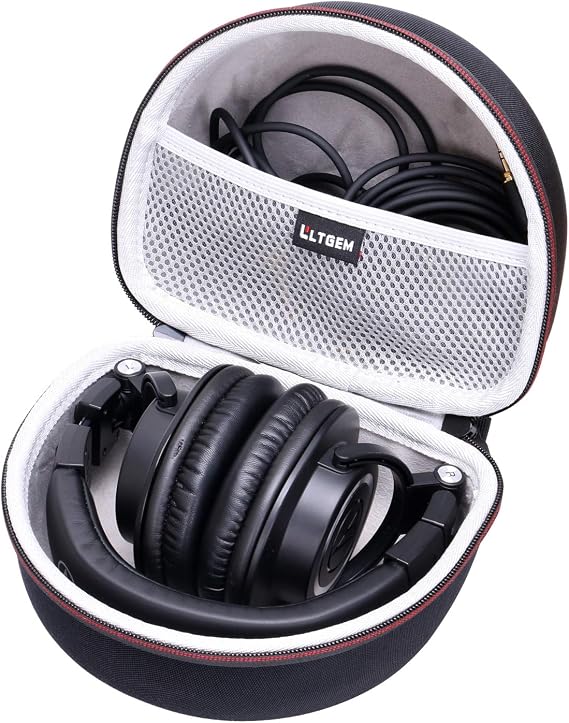 Case for Audio-Technica ATH-M50X/M40x/M30x/M50XBT2/M50xSTS Headphone Gray