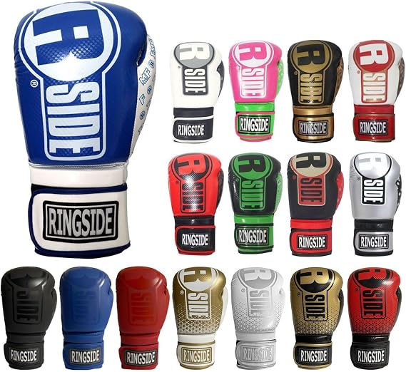 Ringside Apex Flash Sparring Gloves, IMF-Tech Boxing Gloves with Secure Wrist Support, Synthetic Boxing Gloves for Men and Women