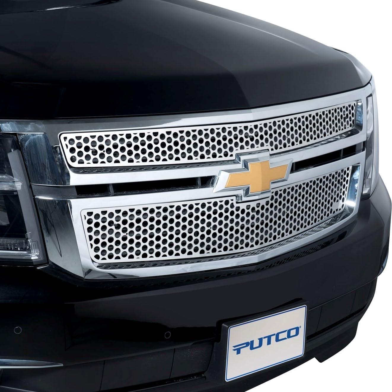 Putco 84108 Punch Mirror Stainless Steel Grille