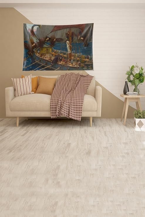 Pelangi Çok Renkli Gemideki Felaket Desenli Leke Tutmaz Kadife Kumaş Duvar Örtüsü Duvar Halısı Tapestry YWLL430, 35 x 50