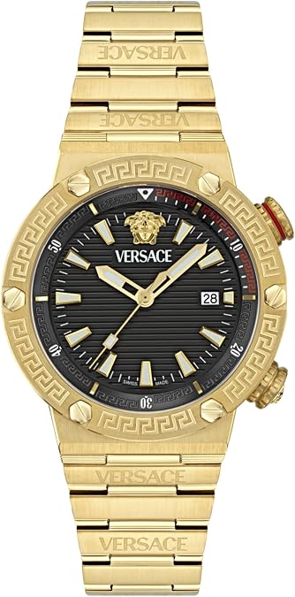 Versace Greca Logo Diver Bracelet Watch