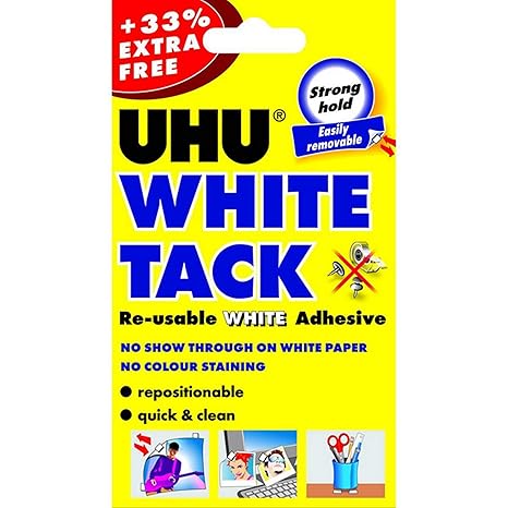 UHU White Tack Adhesive Handy Pack