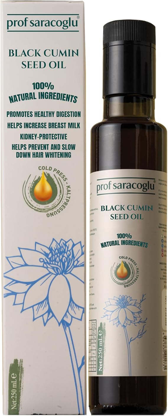 Prof Saracoglu Soğuk Pres Çörekotu Yağı 250ml