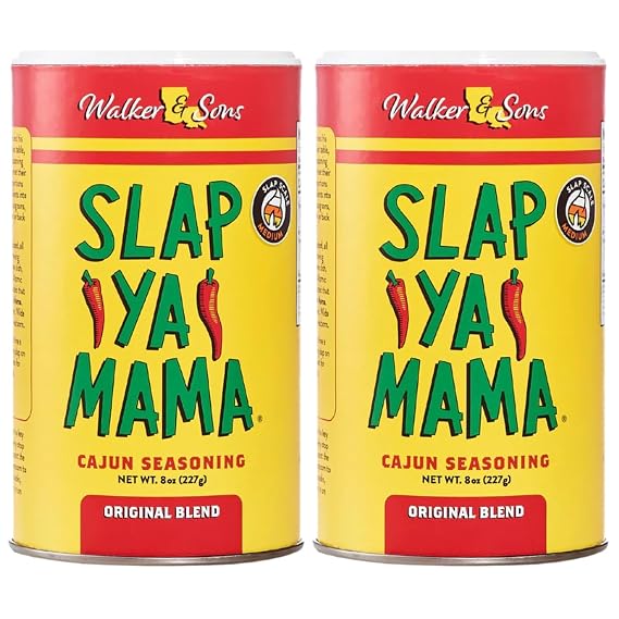 Slap Ya Mama Original Cajun Seasoning, 8 oz - Pack of 2