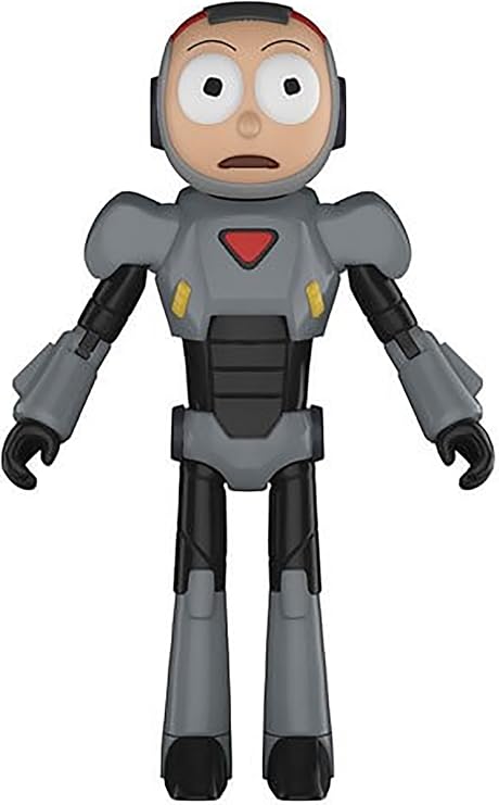 Funko 26870 Action Figure Morty-Morty Purge Suit Collectible, Multicolor