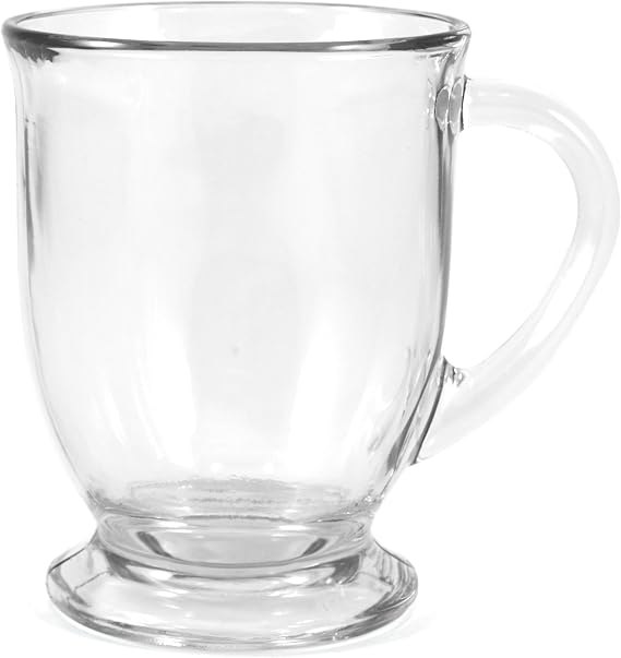 Anchor Hocking, Mug Cafe Crystal 16 Ounce