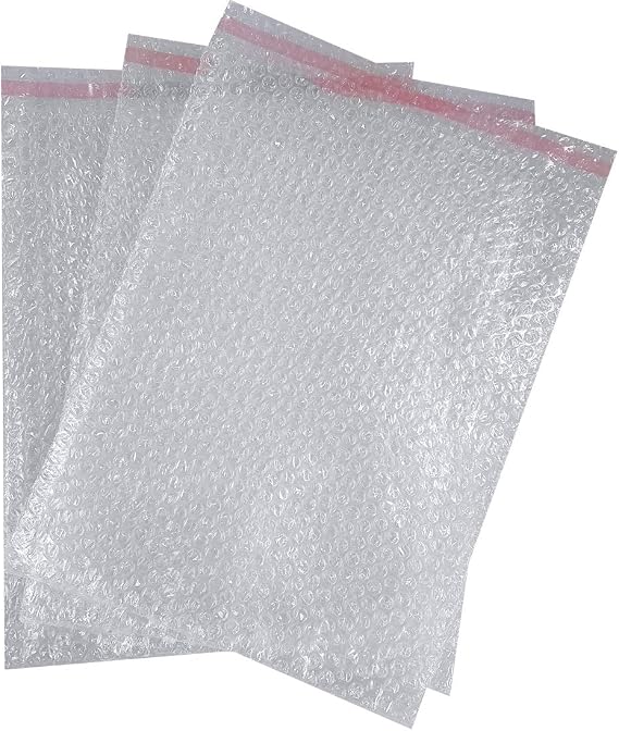 Triplast BB5 280 X 360"Clear Bubble Wrap" Pouch Bag (Pack of 50)