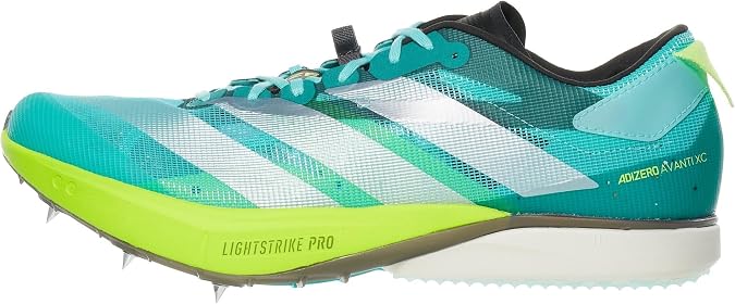 adidas - Unisex Adizero Avanti Xc Low Top Sneakers, Color Flaaqu/Zeromt/Luclem, Size: 7 M US