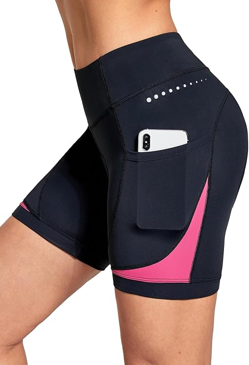 baleaf 4D Padded Bike Shorts Women Cycling Underwear with Pockets