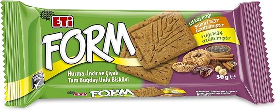 Eti Form Date Fig and Çiyalı Biscuit 50 g