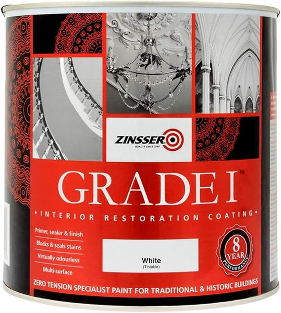 Zinsser Grade 1 Interior Restoration Coating White Matt (2.5 litres)