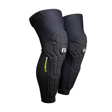 G-Form Pro Rugged 2 MTB Knee-Shin Guards, Black, Adult XL