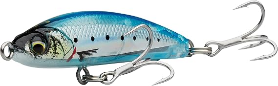 Savage Gear Gravity Pencil – Micro Pencil Lure for Sea Bass, Mackerel, Cod, Long Distance Casting, Flat-Sided Profile for Superior Water Grip, Saltwater Fishing Lure Mirror Ayu 8 cm