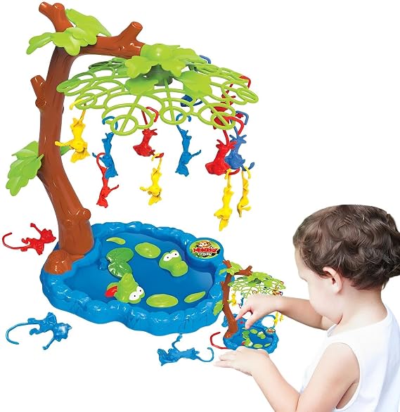 Monkey Around Game - Monkey Climbing Tree Balancing Game,Educational Tabletop Toy Parent-Child Interactive Home Decor for Backyard