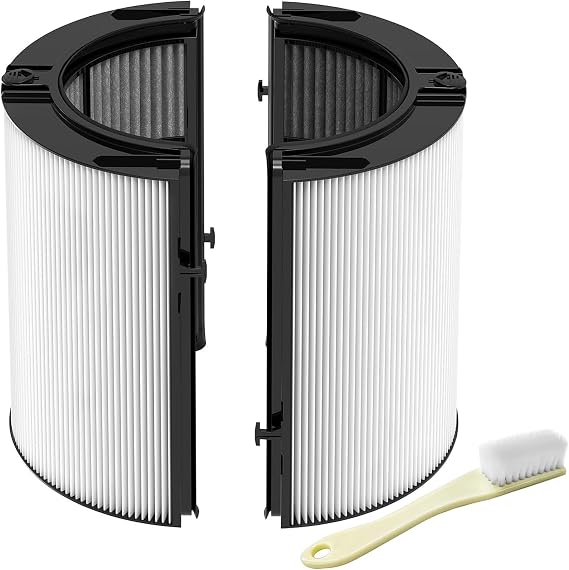 Replacement Filter for Dyson Air Purifier HP04 TP04 DP04 PH04 HP09 TP09 HP07 TP07 PH03 PH01, 2-in-1 H13 Grade True HEPA Filter and Activated Carbon Filter