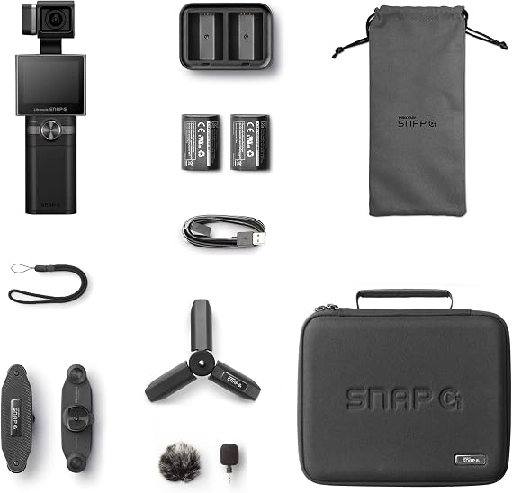 THINKWARE SNAP-G Plus Creator Prime Package, 4K60 Gimbal Action Camera