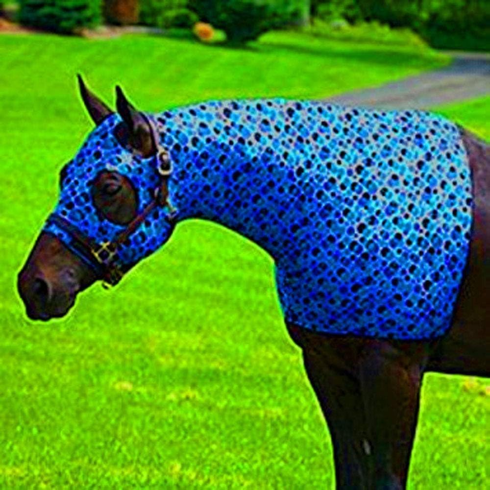 Large Bubbles Print Zipper Stretch Hood