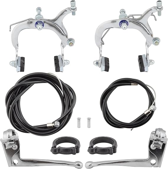 Sunlite Side Pull Brake Set, 61-79mm Reach, Silver