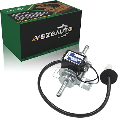 12V Fuel Pump for Kubota Yanmar Cub CadeTractor B6000 B6000DT B6000E  Mower G3200 G4200 G4200H G5200 G5200H G6200 G6200H  Excavator KH Series 1984-2025 Replaces 12585-52030 15231-52030