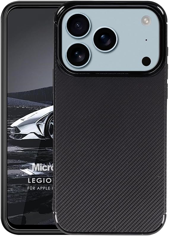 Microsonic Apple iPhone 17 Pro Max için Kılıf Legion Series Siyah [iPhone 17 Pro Max ile Uyumlu Kılıf - Siyah]