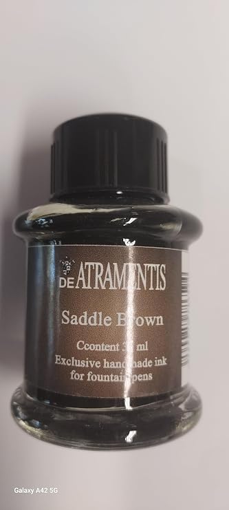 Saddle Brown Premium Fountain Pen Bottle Ink