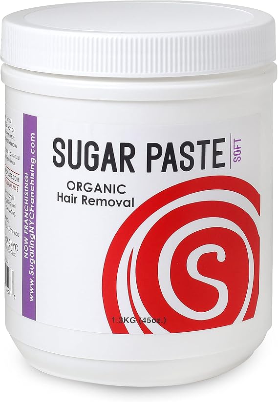 Sugaring Paste 1.3 KG 45 Oz. Soft for Legs, Arms, Back, Stomach 100% Natural
