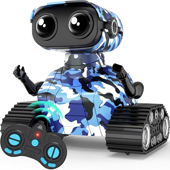 Robot Toys for Kids Boys Girls Emo Robots Remote Control Smart Robot