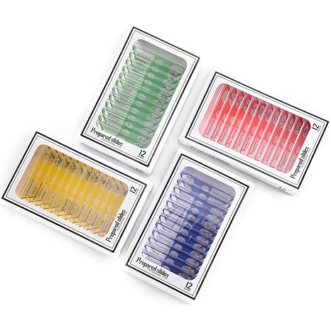 48pcs Plastic Prepared Microscope Slides