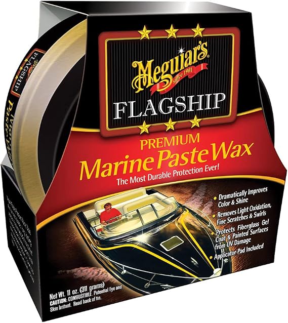 Meguiars Wax Flagship Marine Paste 11-Ounce (M6311)