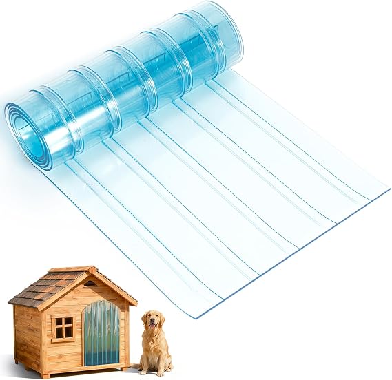 15.7 in x 4.9 ft Dog Door Replacement Flaps, Trim to Size Pet House Flap