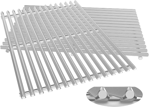 9.5MM 17.5" Grill Grates for Weber Spirit 200 & GS4 Spirit II E210 Grills