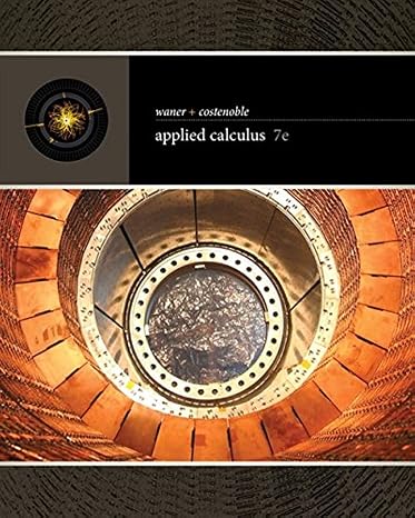 Applied Calculus (Mindtap Course List)
