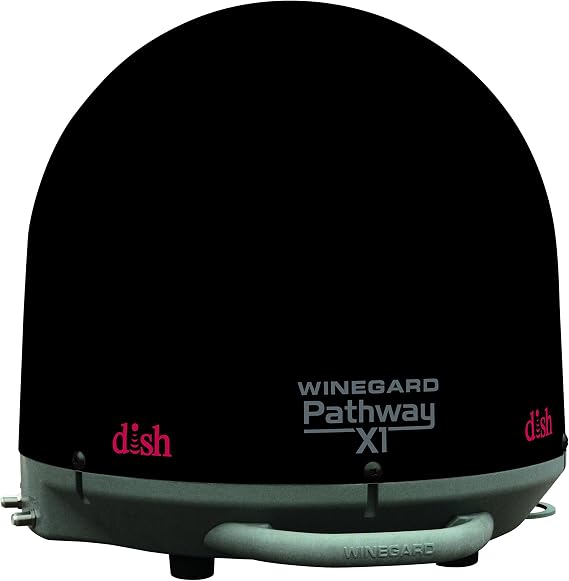 Winegard Pathway X1 PA-2035 Truck Satellite TV Antenna - Black