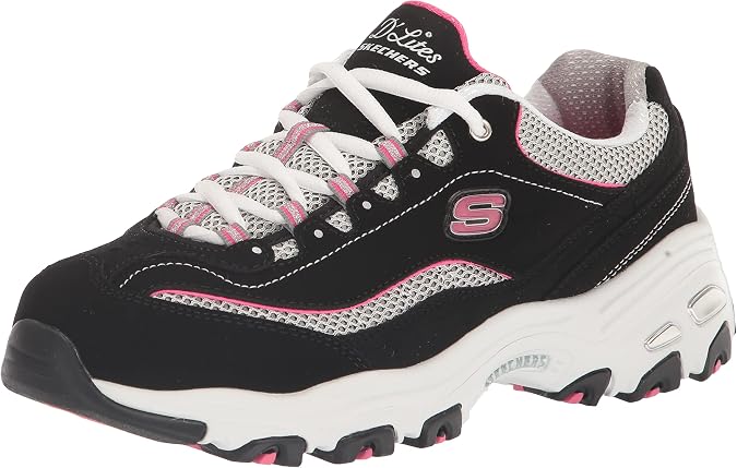 Skechers Women's D'Lites Original Non-Memory Foam Lace-Up Sneakers