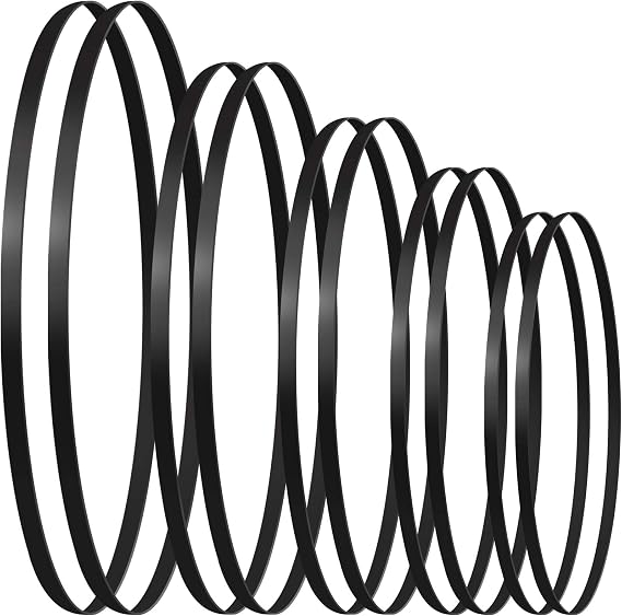 10 Pieces Turntable Belt Replacement, Record Player Belts, 5 Sizes