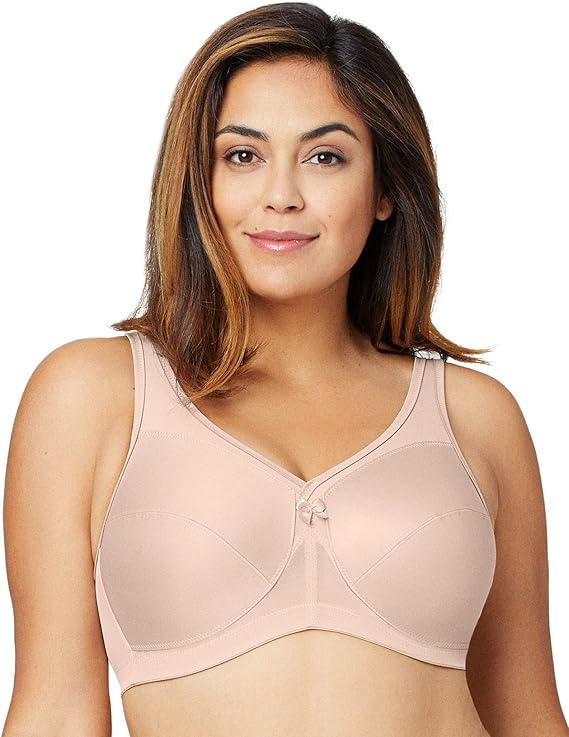 Women's Plus Size MagicLift Active Support Bra Wirefree #1005