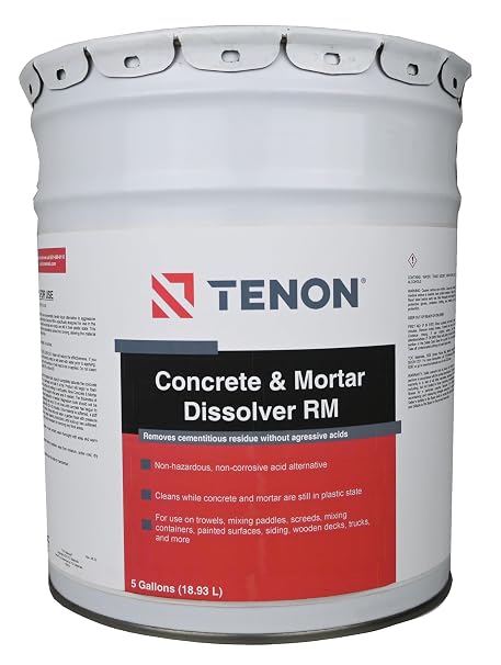 Tenon Concrete & Mortar Dissolver RM, 5 Gallons