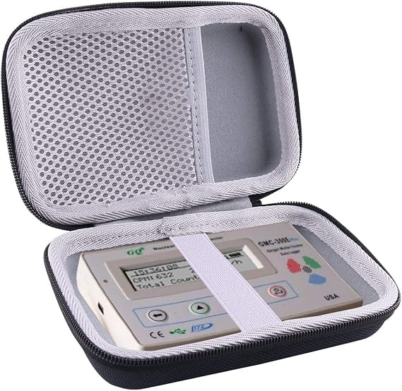 Hard Carrying Case for GQ GMC300 Plus/GMC-320 Plus Radiation Detector