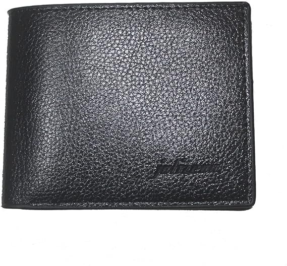 Slim Wallet for Men with Money Clip, Minimalist Bifold Mens Wallets with Credit Card Holder, PU Leather Men's Wallet with Zipper Coin Purse, Carteras Para Hombres (Black)